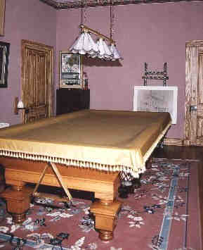 1875 Antique pool table