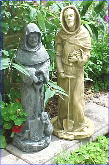 St. Fiacre Patron Saint of the garden